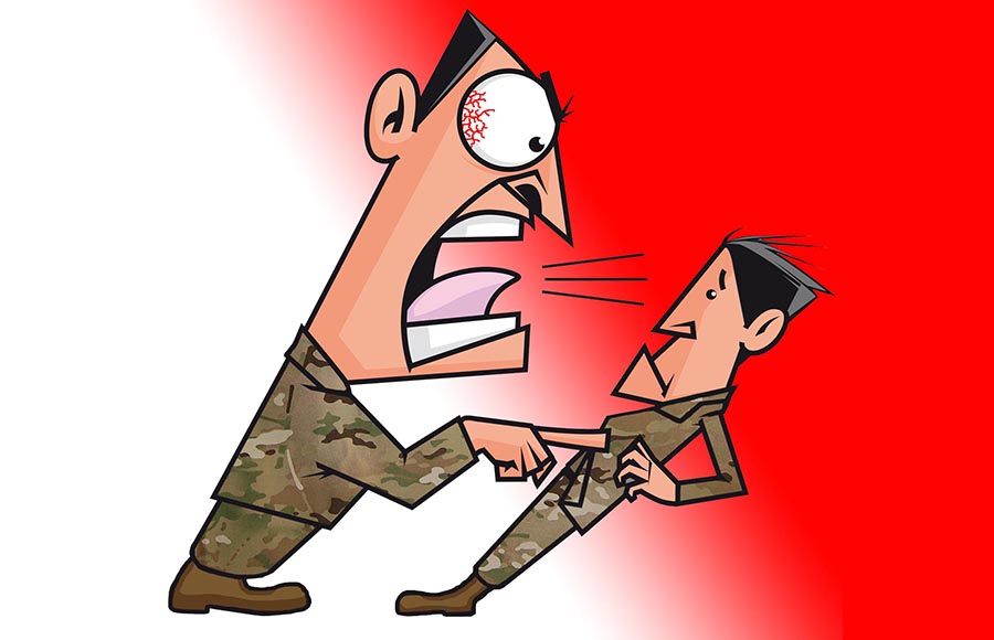 toxic leadership in the army cartoon