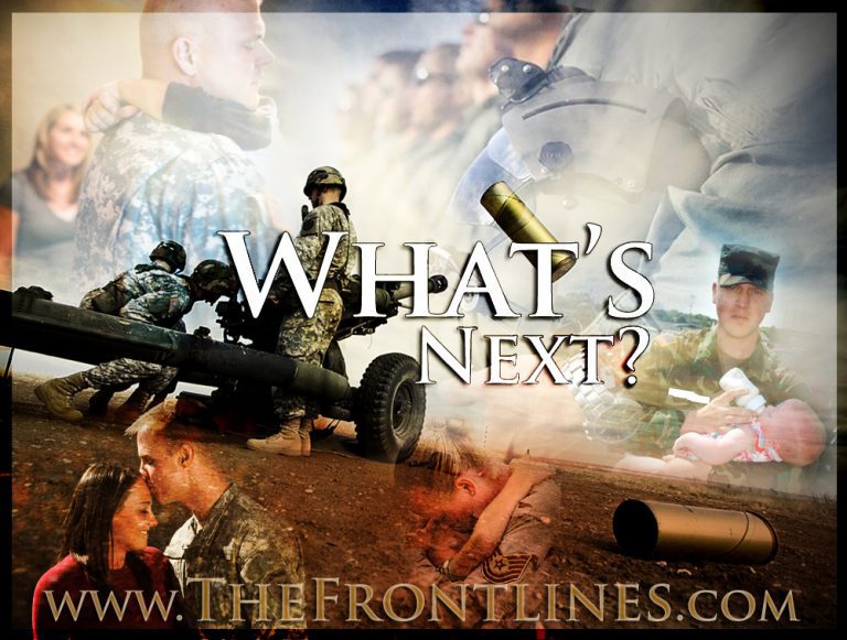 Military service members on the frontlines explain what is next.