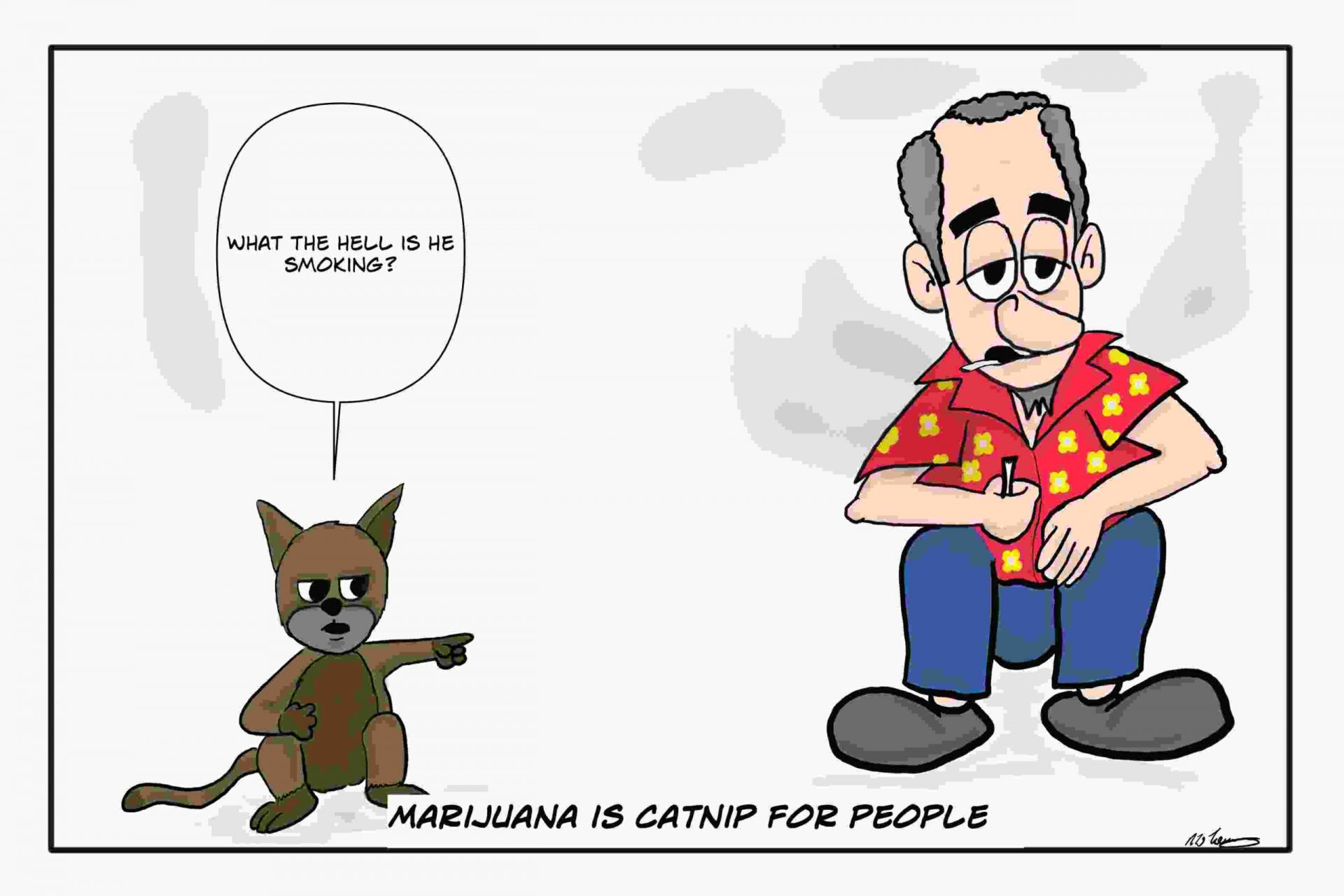 What do marijuana and catnip have in common with each other?