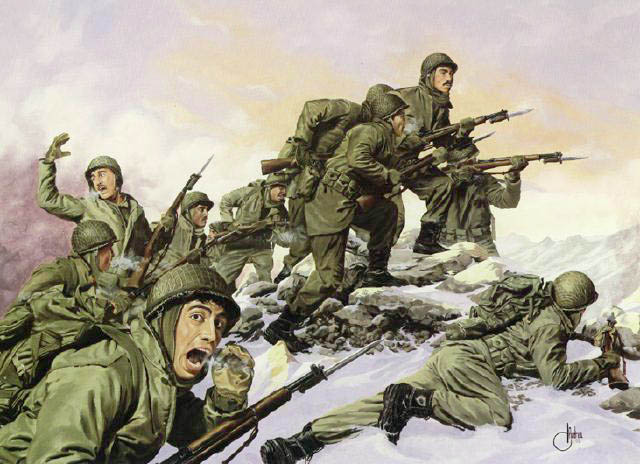 WW2 Soldiers in Snow
