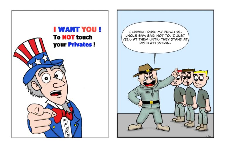 Army drill instructors should not touch their Privates anymore during Boot Camp