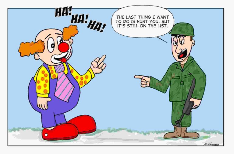 Army soldier vs. a clown, who would win in a fight?