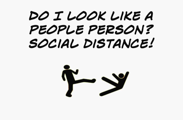 Social distance during COVID-19 to minimize the spread of the virus