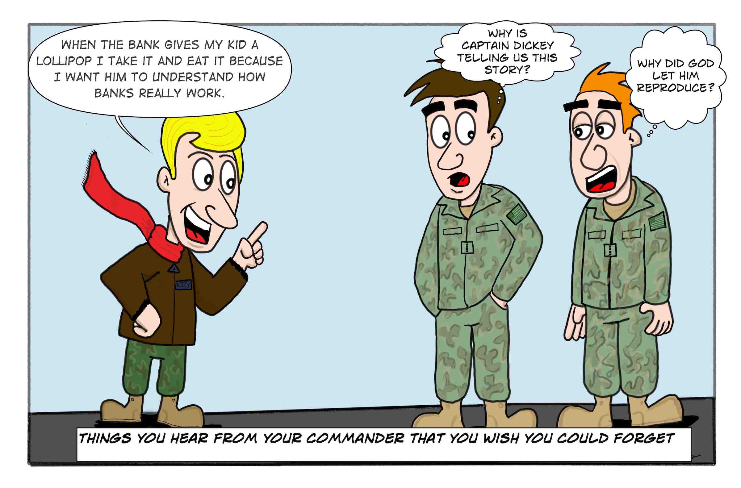 army commander cartoon