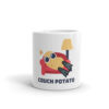 Couch potato rescue swimmer coffee cup front view
