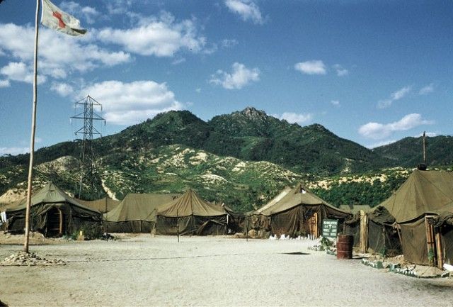 Army MASH unit during the Korean War.