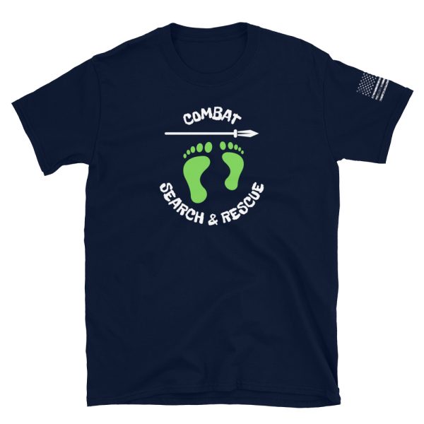 Combat search and rescue navy shirt.