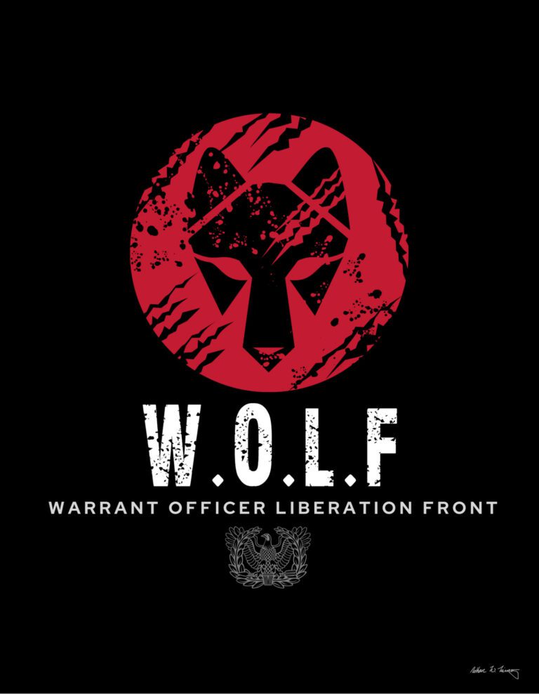 Warrant Officer Liberation Front logo design 1