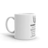 Warrant Officer coffee cup side view of mug for the quiet professionals in the military.
