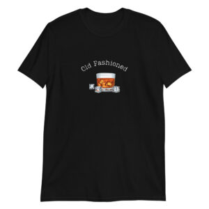 Old fashioned is the oldest cocktail in America and this patriotic black colored shirt is dedicated to those who love the drink.