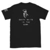 The 160th NightStalkers quote of Death Waits in the Dark is The Frontlines t-shirt designed dedicated to the elite special operators in the 160th Aviation Regiment (Airborne).
