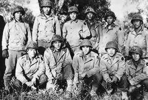 442nd Infantry Regiment consisted of Japanese Americans who fought against the Nazis.