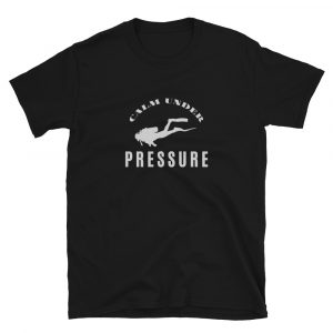 calm under pressure military shirt in black and available in other colors and sizes