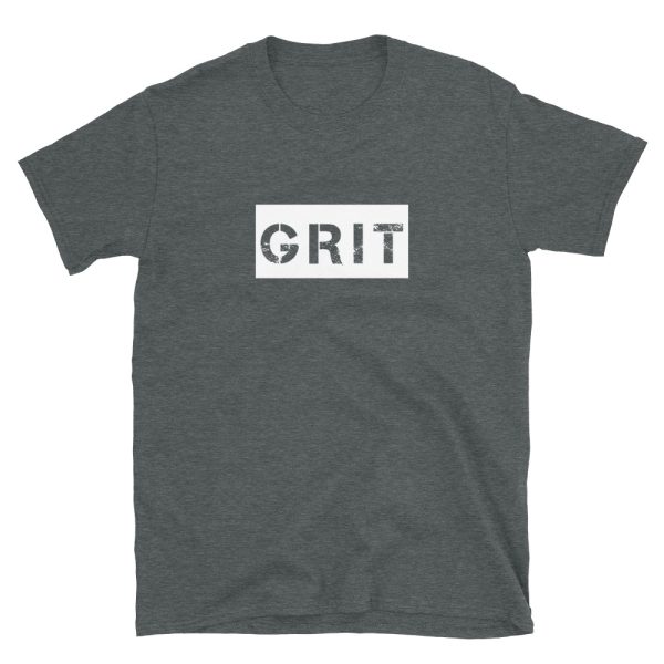 Grit grey shirt is available in all sizes and colors from the frontlines military t-shirt collection.