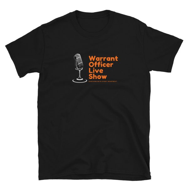Warrant Officer Live Show black military shirt from The Frontlines is available in all sizes.
