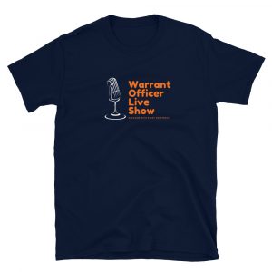 Warrant Officer Live Show navy blue military shirt from The Frontlines is available in all sizes.