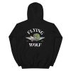 Flying WOLF hoodie is dedicated to Army Warrant Officers in aviation.